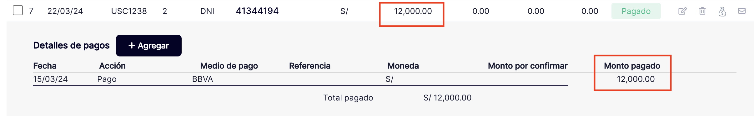 Captura de configuración Moonflow