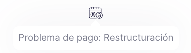 Alerta Reestructuración