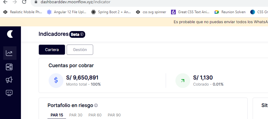 Moonflow - Nuevo Backlog