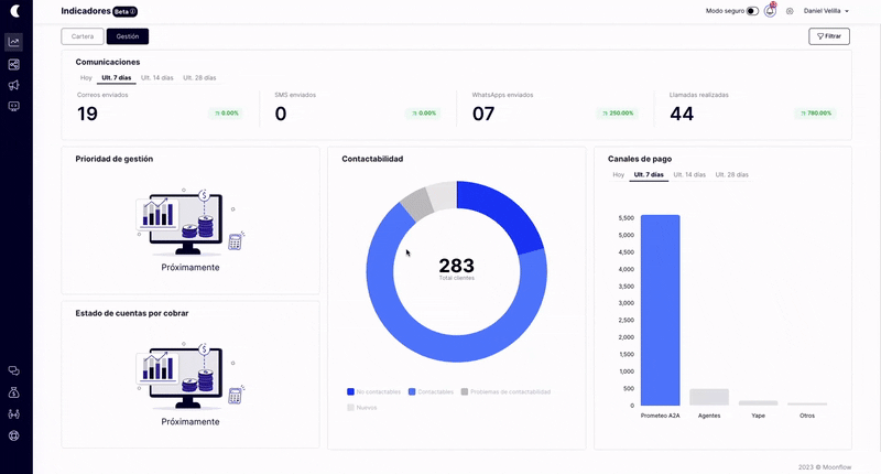 Moonflow Software de cobranzas